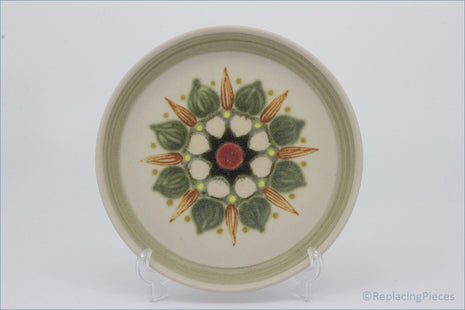 Denby - Sherwood - 6 5/8" Side Plate - Ceramic plate with decorative design on a white background