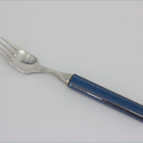 Denby - Touchstone - Sapphire - Dinner Fork - Fork with a blue handle 