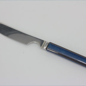Denby - Touchstone - Sapphire - Dinner Knife  - Knife with a blue handle 