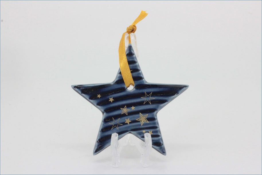 Denby - Tree Decoration - Star (Arc Blue)