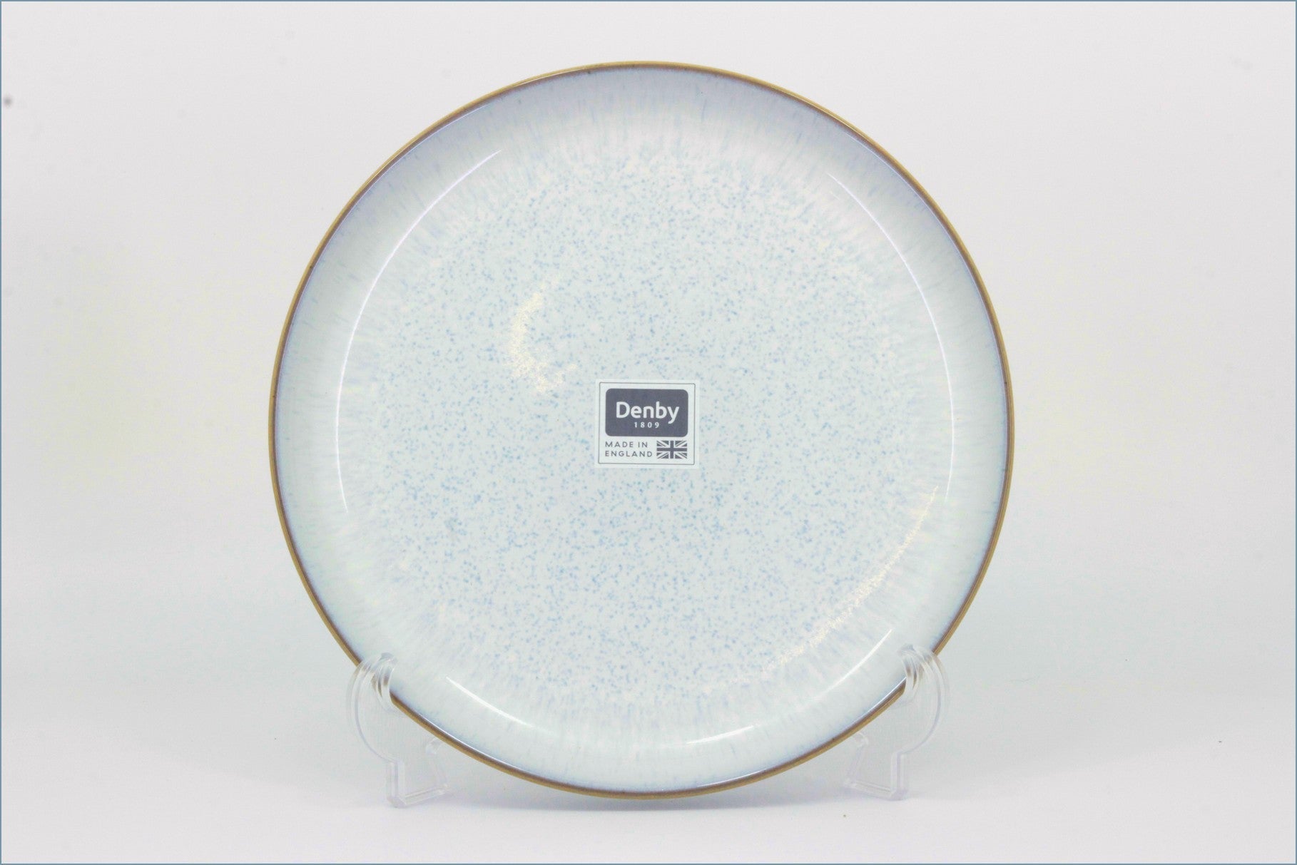 Denby - White Speckle - Dinner Plate