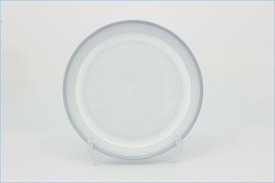 Denby - White Speckle - 6 3/4" Side Plate (Angled Rim)