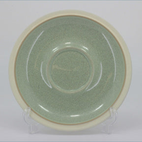 Denby - Energy - Tea Saucer (Green On Cream)