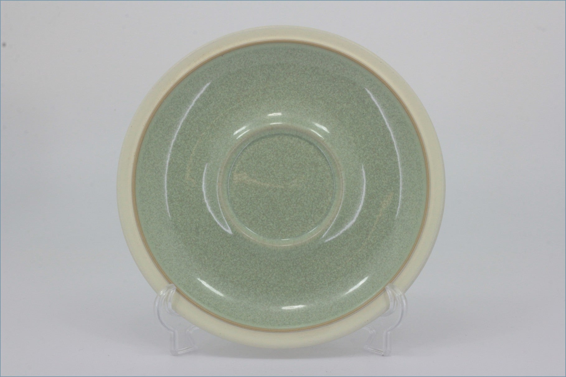 Denby - Energy - Tea Saucer (Green On Cream)