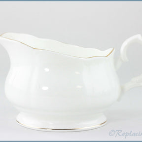 Duchess - White & Gold - Gravy Jug