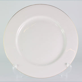 Elizabethan - White & Gold - Dinner Plate