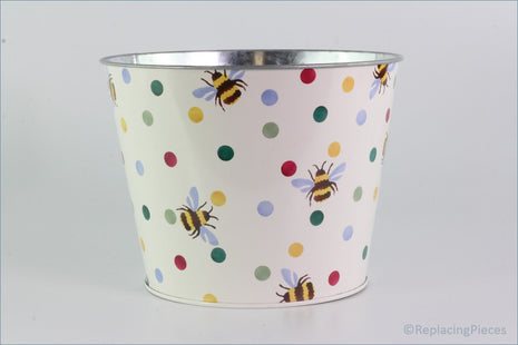 Emma Bridgewater - Polka Bees - Tin Plant Pot