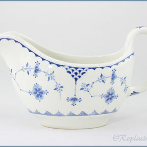 Furnivals - Denmark Blue - Gravy Boat