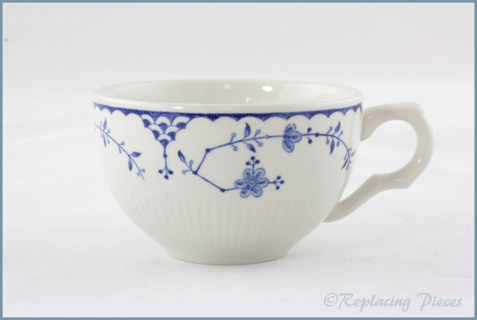 Furnivals - Denmark Blue - Teacup (No Pattern Inside)