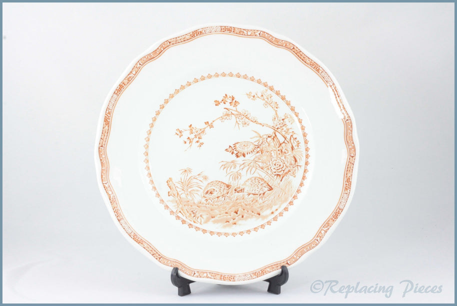 Furnivals - Quail (Brown) - 8 5/8" Salad Plate
