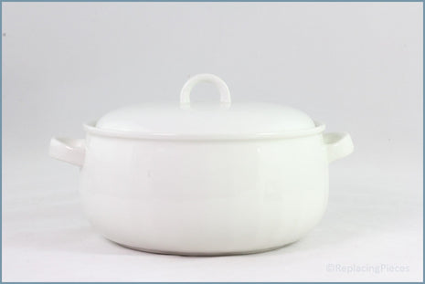 Habitat - Bianca - Lidded Vegetable Dish (Wedgwood Backstamp)
