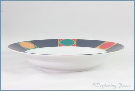 Habitat - Saturn - 9 1/4" Rimmed Bowl