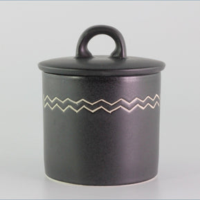 Habitat - Scraffito - Lidded Sugar Bowl