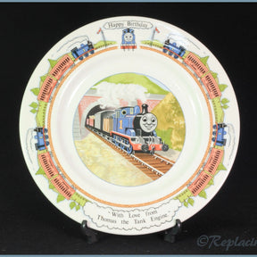 Wedgwood - Thomas The Tank Engine - Dinner Plate 'Happy Birthday'