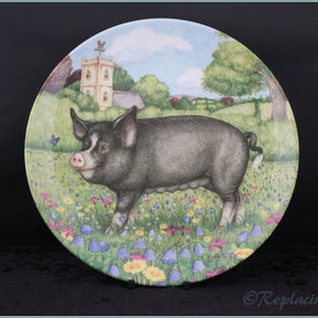 Royal Doulton - Pigs In Bloom - Harebell