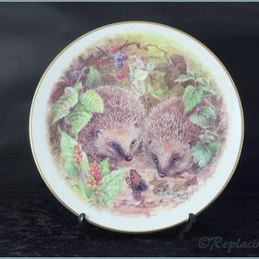Nicholas John - Wildlife Plates - Hedgehogs