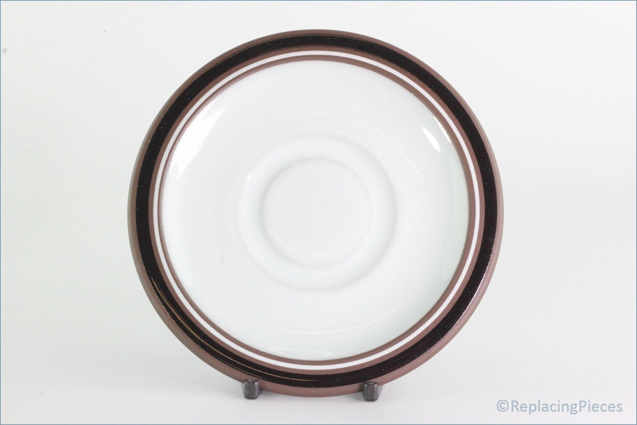 Hornsea - Contrast - Coffee Cup Saucer (Blue Tinge To Glaze)