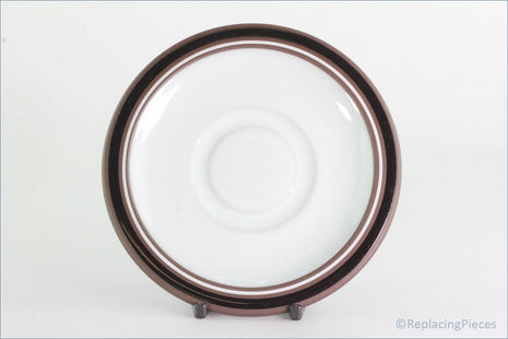 Hornsea - Contrast - Coffee Cup Saucer (Blue Tinge To Glaze)