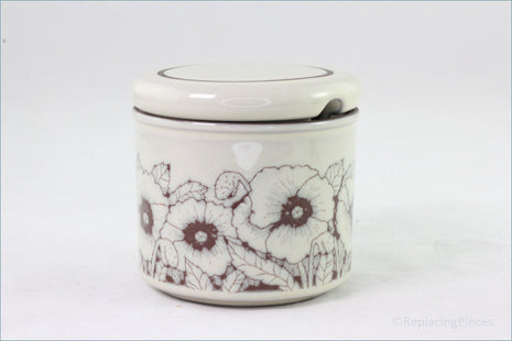 Hornsea - Cornrose - Lidded Sugar Bowl