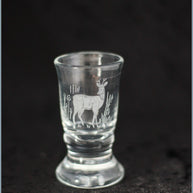 Set Of 5 Woodland Animal Tot Glasses