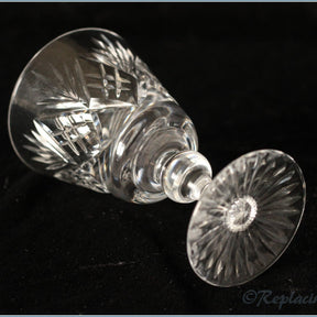 Set Of 4 Small Crystal Wine Glasses