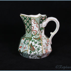 Masons - Applique Green - Hydra Jug (medium)