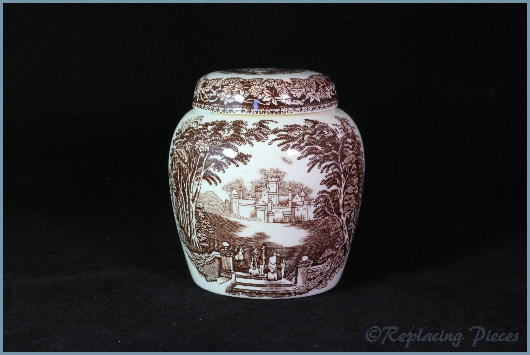 Masons - Vista Brown - Ginger Jar (small)