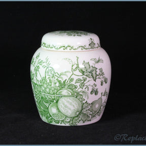 Masons - Fruit Basket Green - Ginger Jar (small)