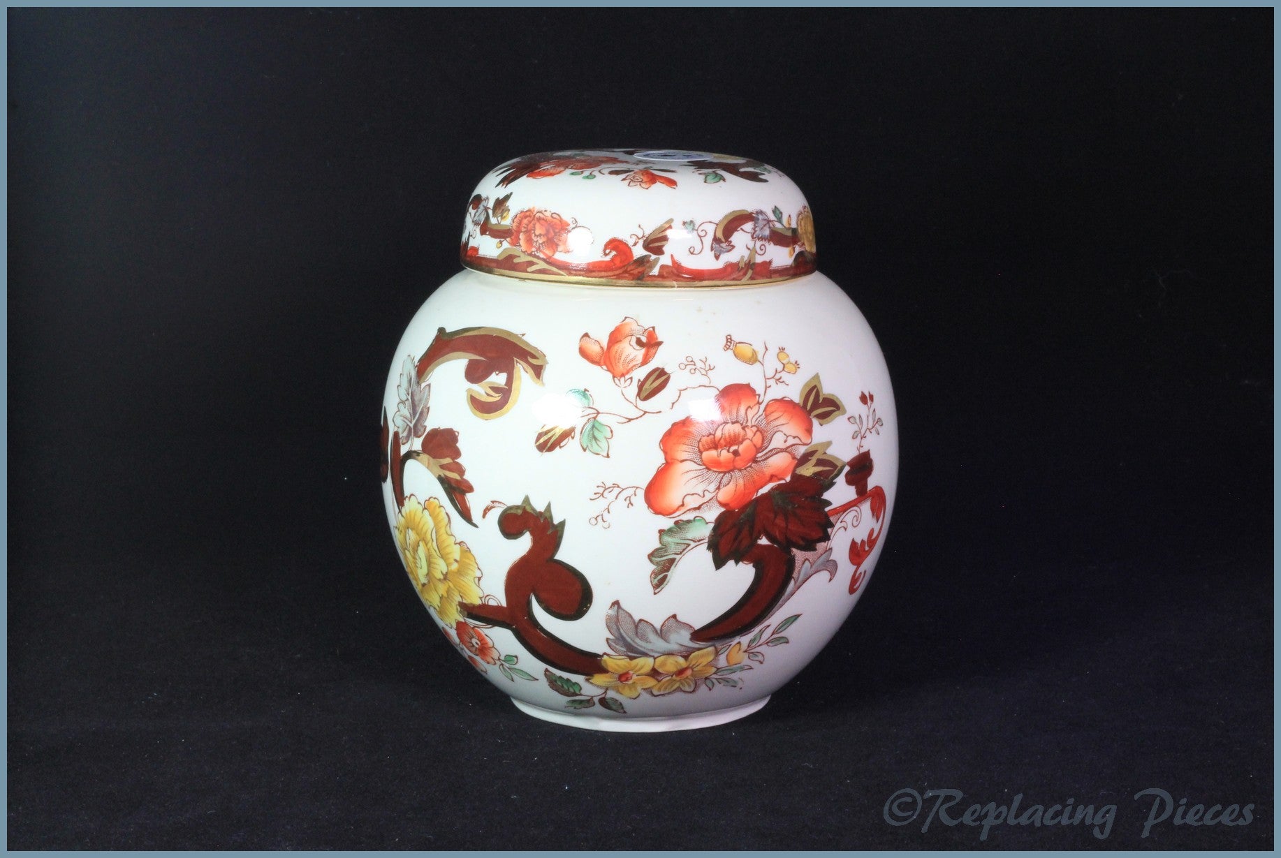 Masons - Brown Velvet - Ginger Jar (medium)