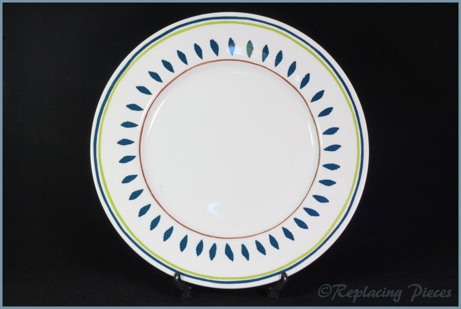 Habitat - Santa Cruz - Dinner Plate (Rim Pattern)