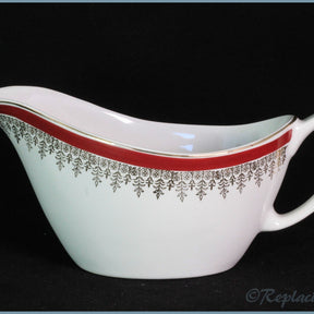 Myott - Royalty (Red) - Gravy Boat