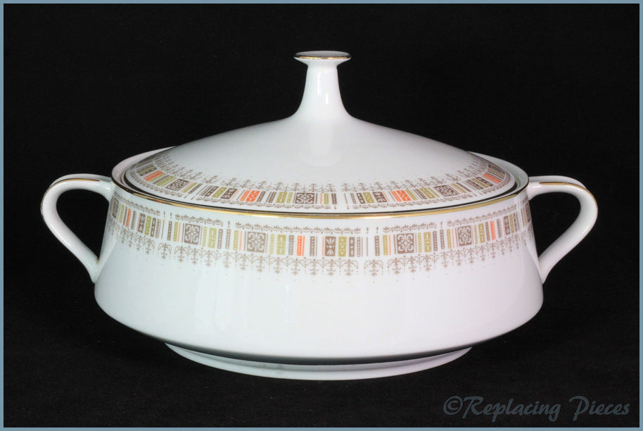Noritake - Shastra - Lidded Vegetable Dish