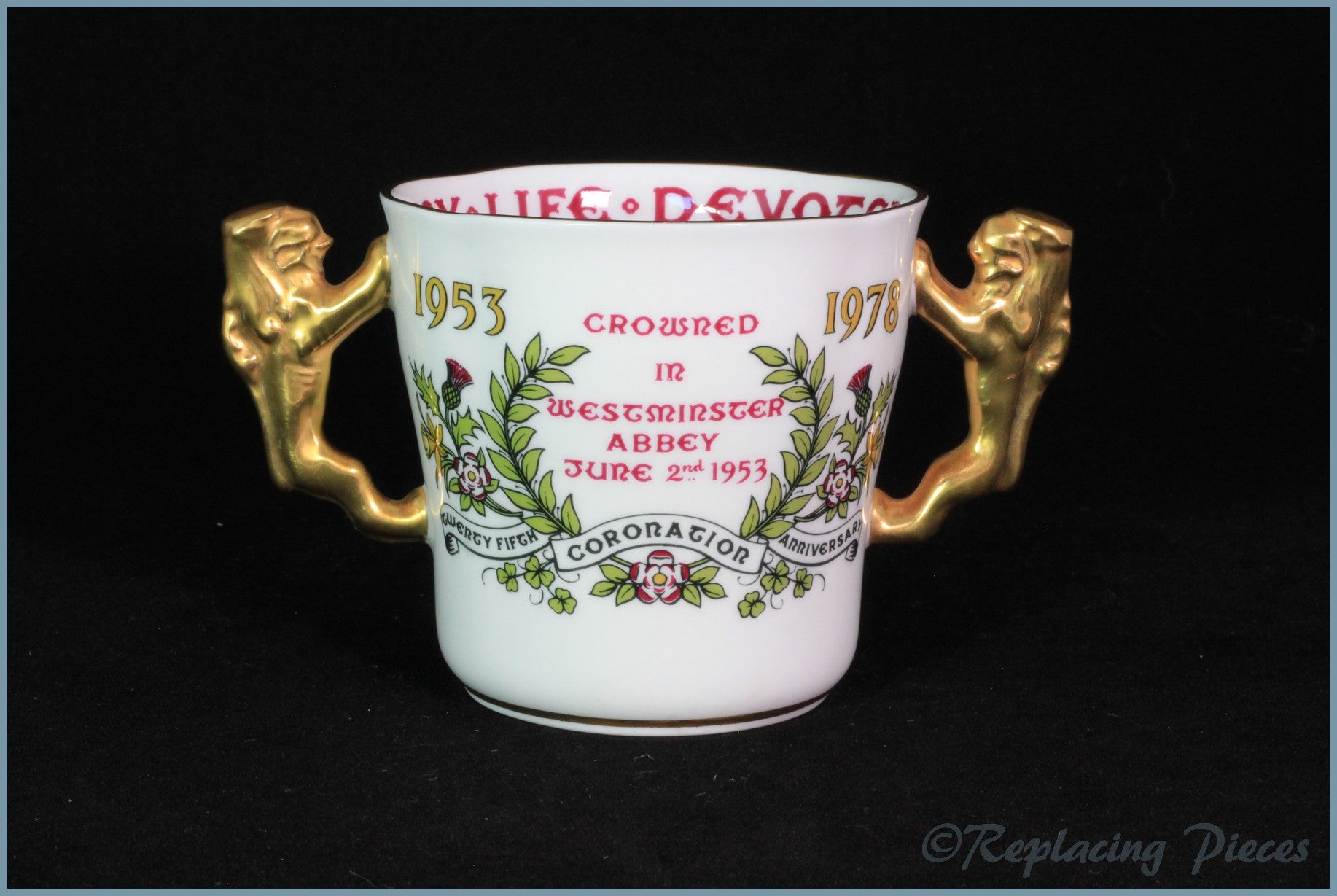 Paragon - Royal Commemorative Mug - 25th Anniversay Coronation