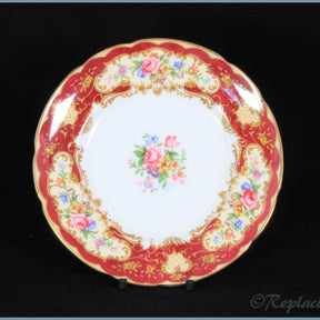 Paragon - Pompadour (Red) - Side Plate