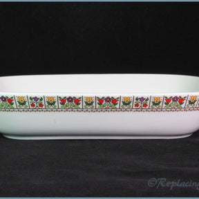 Royal Doulton - Fireglow (TC1080) - Rectangular Roaster