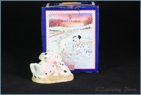 Royal Doulton -101 Dalmations Figurine - Penny & Freckles (DM3)