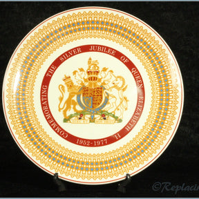 Tuscan - Commemorative Ware - Silver Jubilee Plate