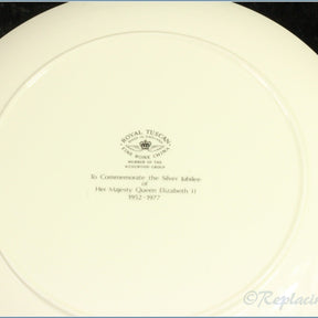 Tuscan - Commemorative Ware - Silver Jubilee Plate