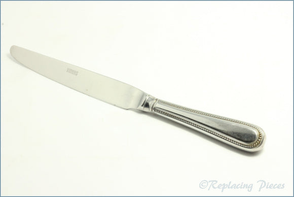 Viners - Bead - Dinner Knife (Solid Handle)