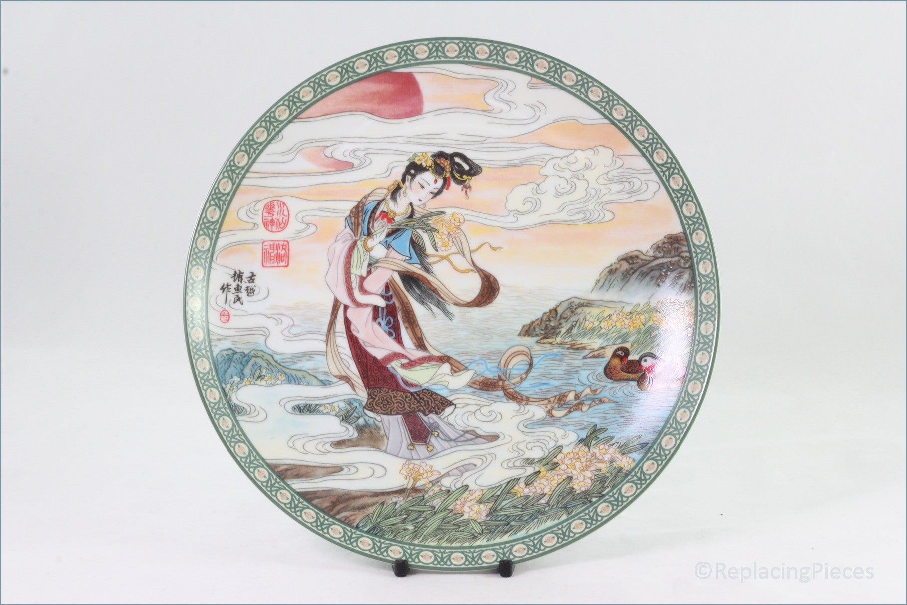 Imperial Jingdezhen - The Flower Goddesses Of China - Narcissus Goddess (no.5)