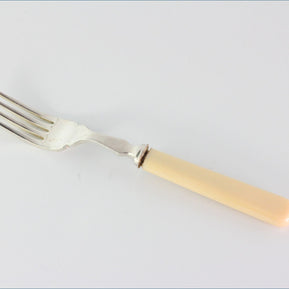 James Dixon - Grecian - Fish Fork (Silver Plate/Plastic Handle)