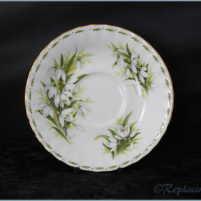 Royal Albert - Flower Of The Month (January) - Tea Saucer