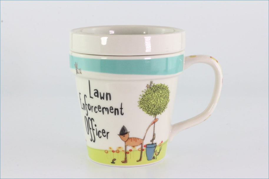 Johnson Brothers - Born To Shop - Mug & Coaster Set (Lawn Enforcer)