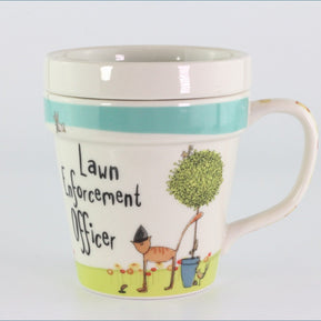 Johnson Brothers - Born To Shop - Mug & Coaster Set (Lawn Enforcer)