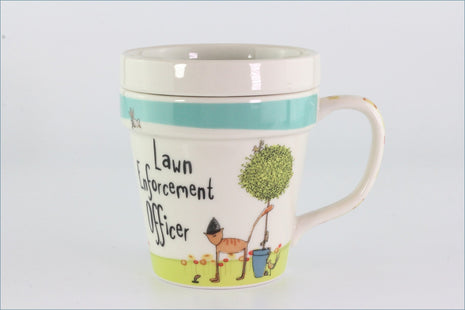 Johnson Brothers - Born To Shop - Mug & Coaster Set (Lawn Enforcer)