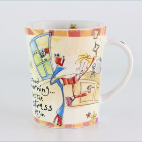 Johnson Brothers - Born To Shop - Mug (Good Morning Let The Stress)