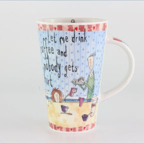 Johnson Brothers - Born To Shop - Mug (Let Me Drink Coffee)