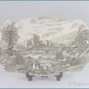 Johnson Brothers - Castle Story (Brown) - Sandwich Tray