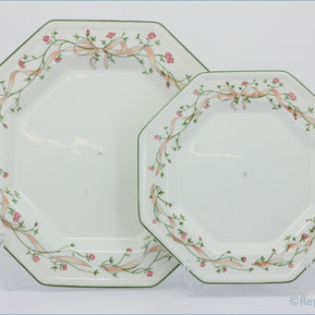 Johnson Brothers - Eternal Beau - 2 Tier Cake Stand (Plates ONLY)