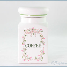 Johnson Brothers  - Eternal Beau - Storage Jar (Coffee) - Ceramic/Push Lid